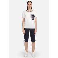 HELMIDGE Shirt mit Print T-Shirts offwhite Damen 