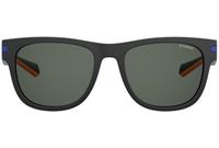 Polaroid Sonnenbrille Pld 2065/s Herren 54 Mm Schwarz/orange