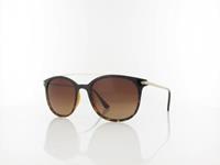 H.I.S. polarized HIS polarized HPS98101-2 54 brown / brown gradient with silver flash polarized