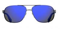 Polaroid Sonnenbrille 2059/skj1/5x Herren Silber/blau