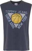 Tommy Jeans Tanktop TJW RELAXED BASKETBALL TANK, mit  Basketball-Print mit Glitzersteinen