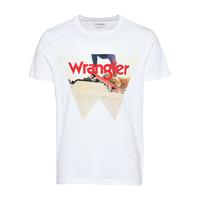 Wrangler shirt T-Shirts weiß Herren 