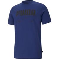 Puma T-Shirt Rebel T-Shirts blau Herren 