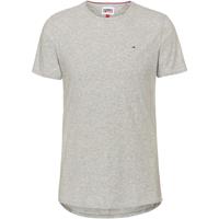 tommyjeans Slim fit T-shirt met geborduurd logo, model 'Jaspe'
