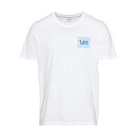 Lee Ss summer logo l63lfelj regular fit bright white
