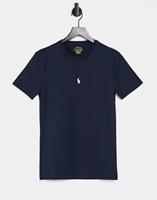 T-shirt Korte Mouw Polo Ralph Lauren T-SHIRT AJUSTE EN COTON LOGO CENTRAL
