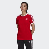 adidasoriginals Adidas Originals Damen T-Shirt 3 STRIPES TEE H33575 Rot