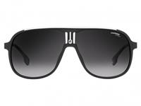 CARRERA 1007/S | Herren-Sonnenbrille | Eckig | Fassung: Kunststoff Schwarz | Glasfarbe: Grau