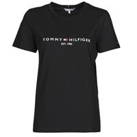 Tommy Hilfiger T-shirt van biologisch katoen met logoborduursel