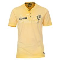 VENTI T-Shirt gelb regular (1-tlg)