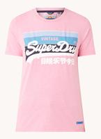 Superdry T-Shirt VL CALI TEE, mit buntem Printaufdruck