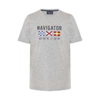 Navigator Men T-Shirt aus weicher Sweatware T-Shirts grau Herren 