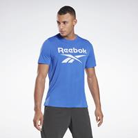 T-shirt med kortÃrm Herr Reebok Workout Ready Supremium BlÃ¥ (Storlek: L)