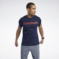 KurzÃrmliges Sport T-Shirt Reebok 12847 Dunkelblau Herren (GrÃ¶ÃŸe: M)