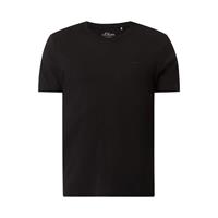 S.Oliver Regular fit T-shirt van biologisch katoen