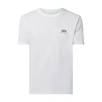 alphaindustries Alpha Industries Männer T-Shirt Basic Small Logo Rainbow Ref. in weiß