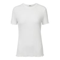 Drykorn T-shirt in semi-transparante streeplook, model 'ERMI'