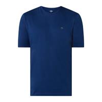 Fynch-Hatton T-Shirt, Rundhals, uni, für Herren, mitternachtsblau