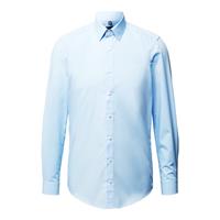 Olymp Level 5 Businesshemd, Body Fit, Kent-Kragen, bügelleicht, uni, für Herren, hellblau