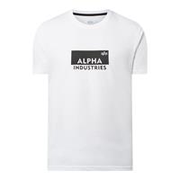 AlphaIndustriesT-ShirtBOXLOGOT09WHITE–