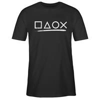 SHIRTRACER Nerds & Geeks Gamer T-Shirts schwarz Herren 