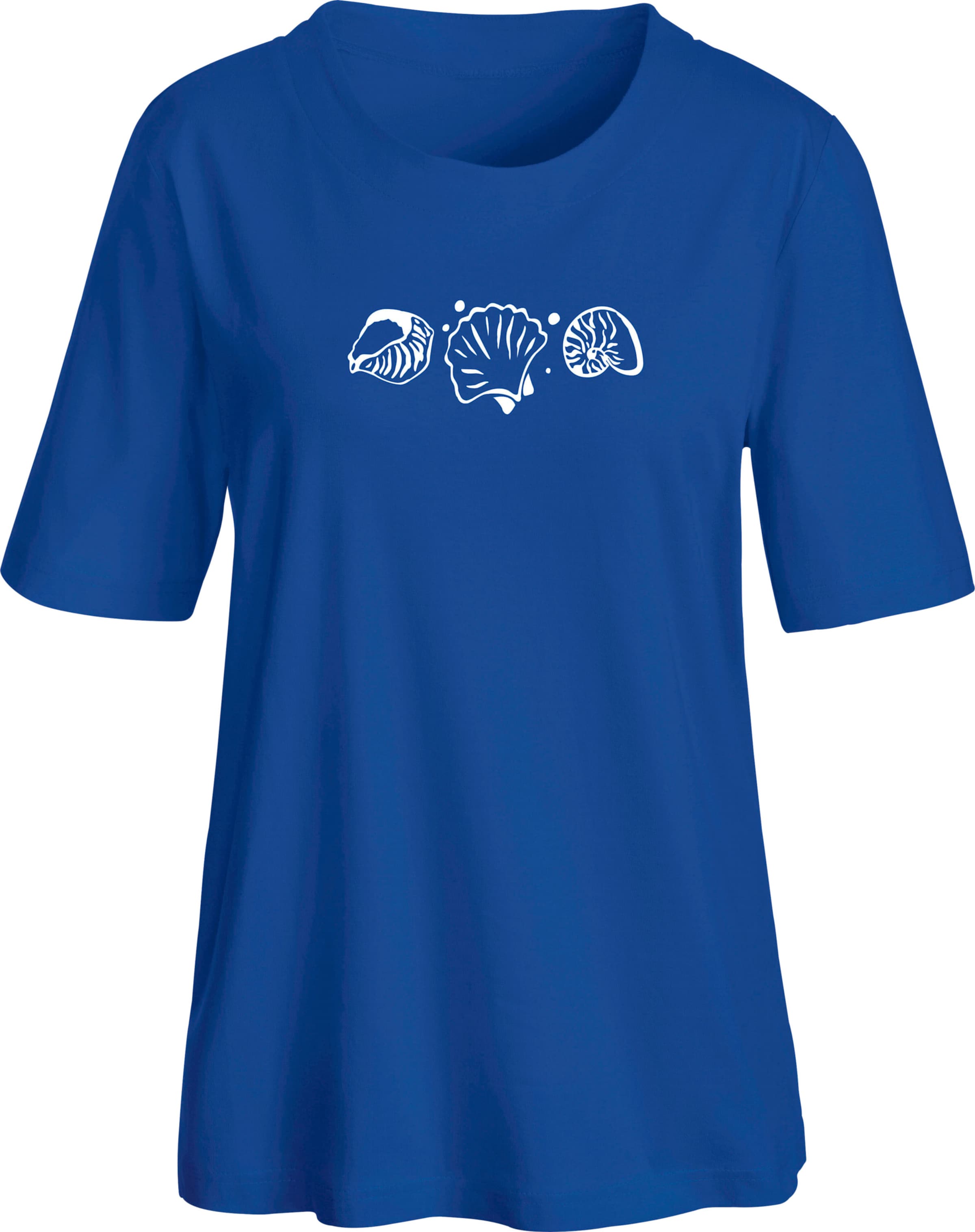 Your look for less! Dames Shirt koningsblauw
