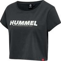 Hummel hmlLEGACY WOMAN CROPPED T-SHIRT, BLACK, XL