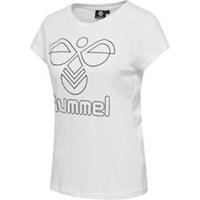 Hummel T-Shirt mit weitem Ausschnitt, WHITE, XL