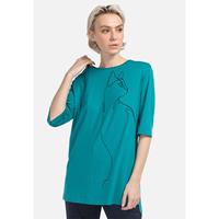 HELMIDGE T-Shirt T-Shirt T-Shirts aqua Damen 