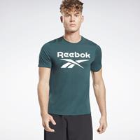 SporttrÃ¶ja med Ãrmar Reebok Workout Ready Supremium BlÃ¥ (Storlek: L)