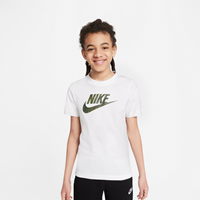 Nike Kinder T-Shirt Camo Futura in weiß