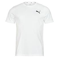 Puma Herren T-Shirt - ESS Small Logo Tee, Rundhals, Kurzarm, uni, Weiß2