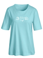 Your Look... for less! Dames shirt turquoise Größe