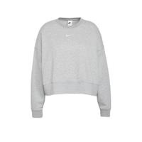 Nike sweater met logo grijs melange