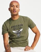 Newera Chicago Bulls Outdoor Utility Khaki T-Shirt