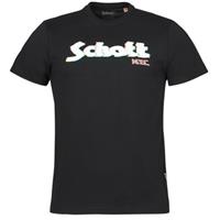 Schott  T-Shirt TSLOGOELEK