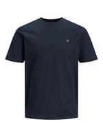 jack&jones Jack & Jones Männer T-Shirt Joshua Crew Neck in blau