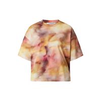 Calvin Klein Jeans Women's Organic Cotton All Over Print T-Shirt - Blurred Abstract Aop - L