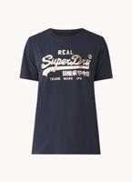 Superdry Boho Vintage Logo T-shirt Met Glitter - Dames - Maat 40