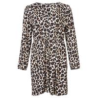 FRAPP Extrovertiertes Blusenkleid mit Animalprint