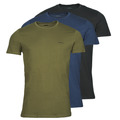DIESEL "Herren T-Shirt - Round Neck, ""UMTEE-JAKETHREEPACK"", 3er Pack T-Shirts" schwarz/blau Herren 