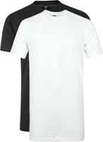 Alan Red 2-Pack T-Shirts Virginia Wit Zwart