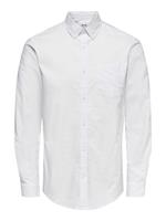 ONLY & SONS Overhemd met lange mouwen NEIL LIFE ORGANIC OXFORD SHIRT