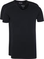 PME Legend T-Shirt V Neck Basic T T-Shirt, Black