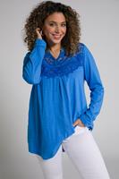 Ulla Popken Longshirt »Shirt bedruckt V-Ausschnitt 3/4-Arm«