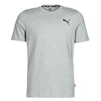PUMA Essentials Small Logo T-Shirt medium gray heather/medium gray heather/cat