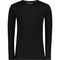 Garage Basic Longsleeve T-Shirt Stretch Zwart