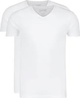 Slater 2er-Pack The Perfect T-shirt 10+10 V-Ausschnitt WeiÃŸ - GrÃ¶ÃŸe 3XL