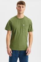 Anerkjendt 900731 akrune noos pocket tee 4070 olivine