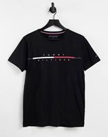 Tommy Hilfiger T-Shirt »CORP SPLIT LOGO TEE«